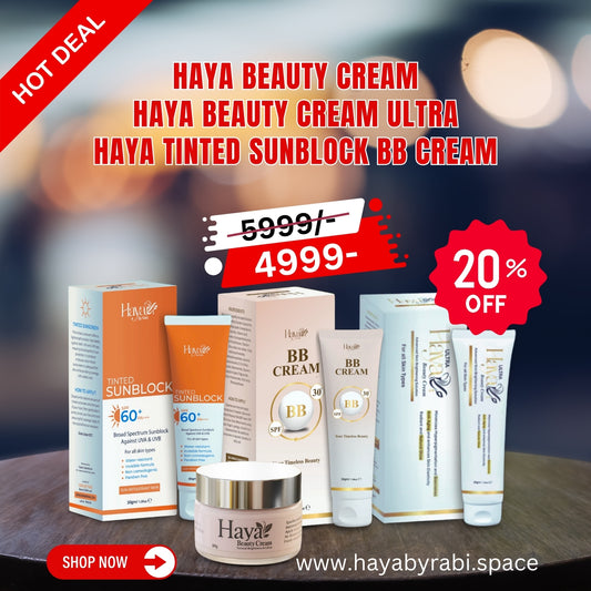 Haya Beauty 4 in 1 Bundle Offer