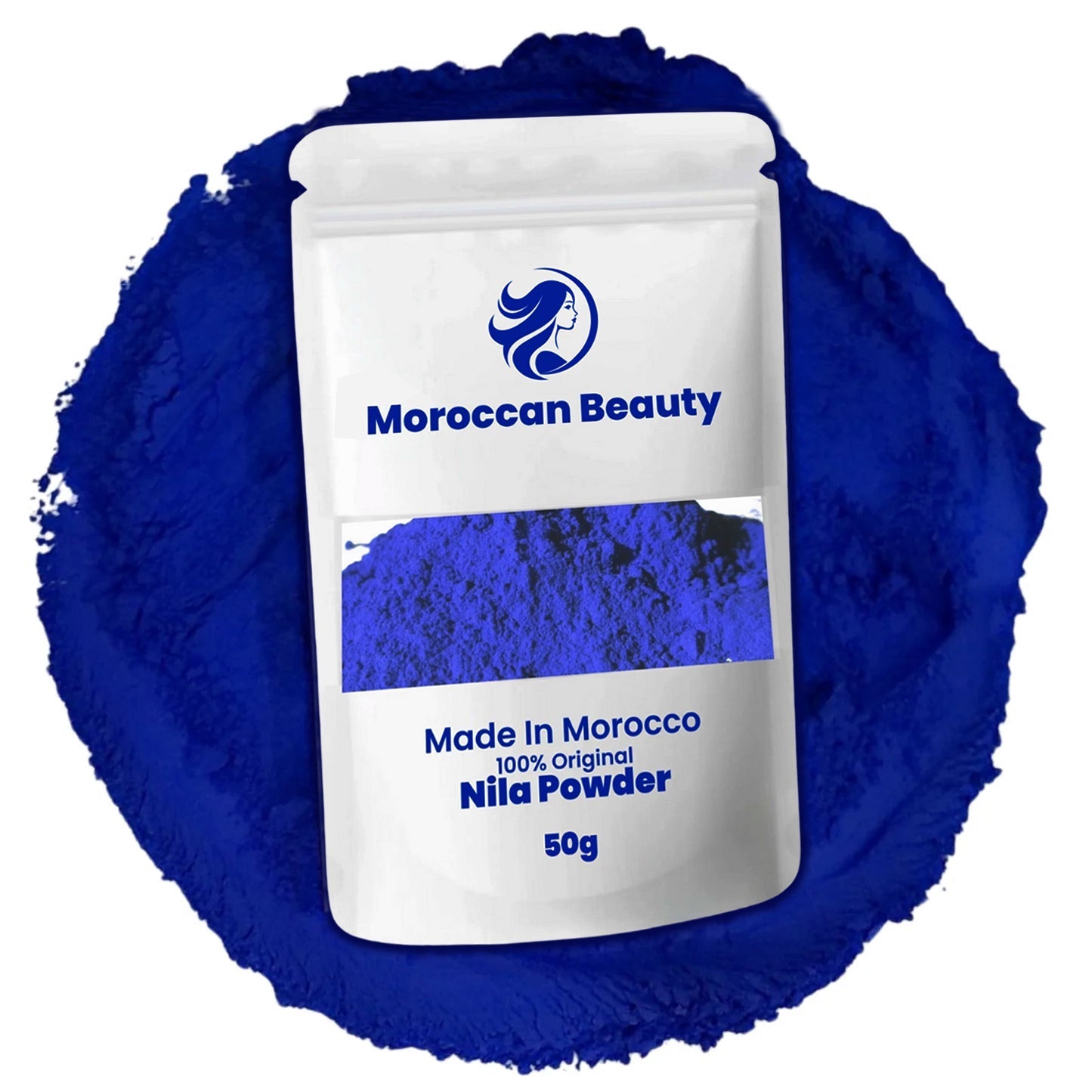 Moroccan Blue Nila Powder