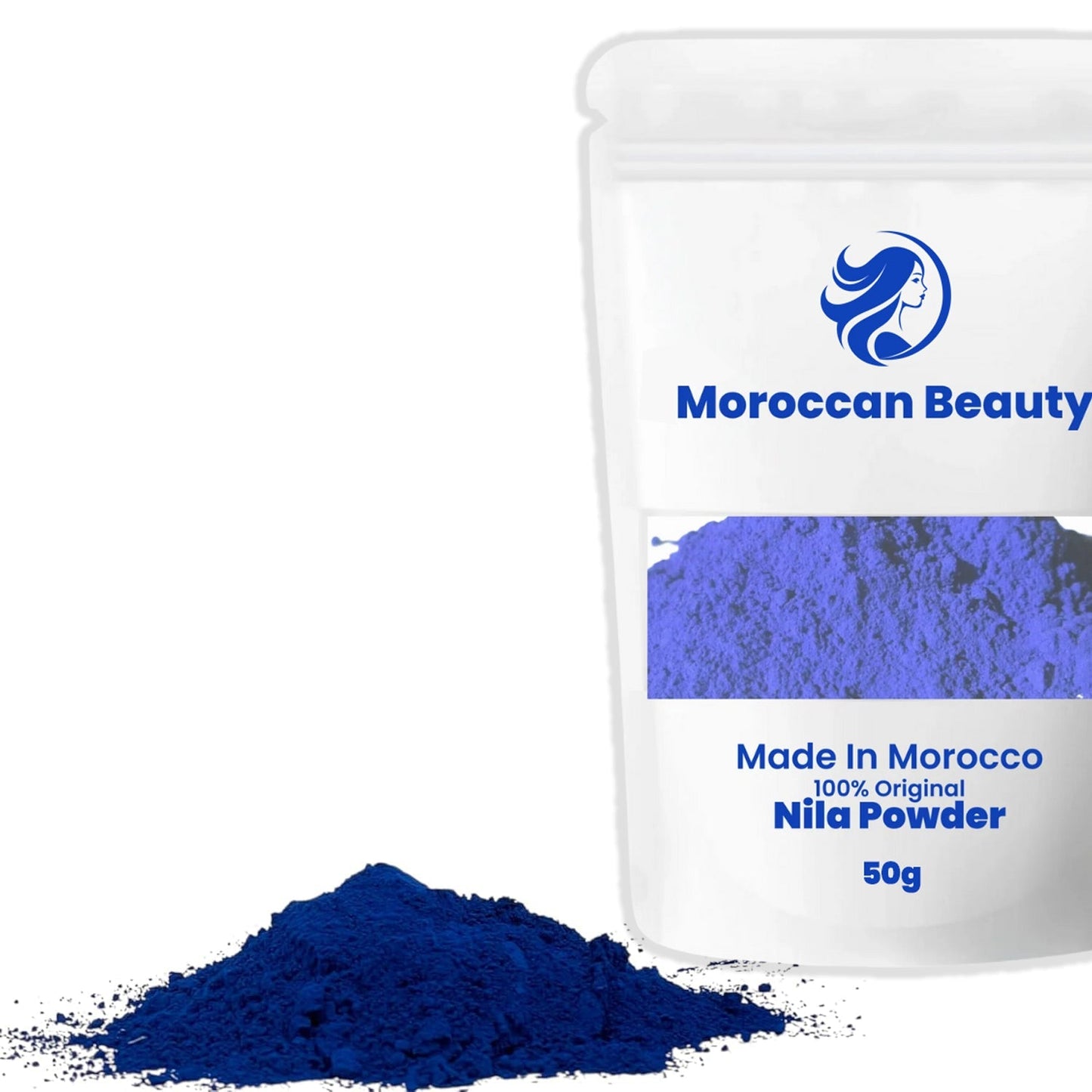 Moroccan Blue Nila Powder